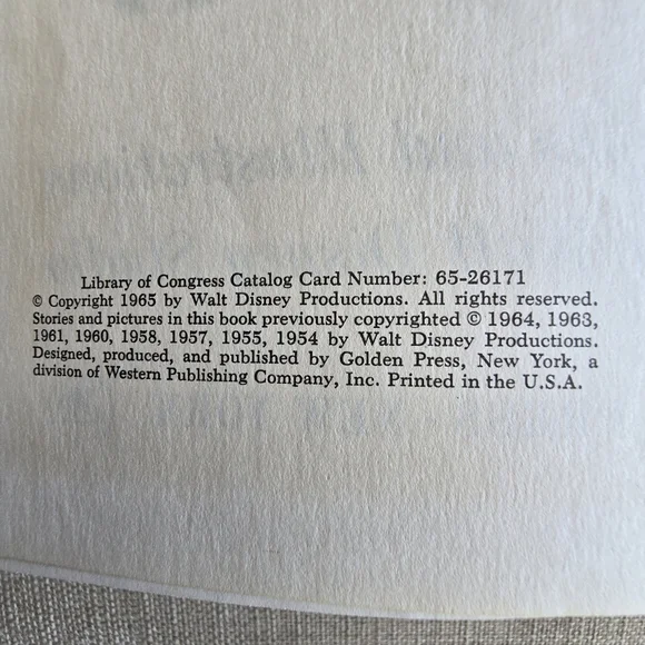 Walt Disney's Books "STORIES FROM OTHER LANDS" "WORLDS OF NATURE" 1965 - Picture 5 of 12